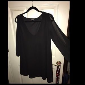 Black Lulus shift dress